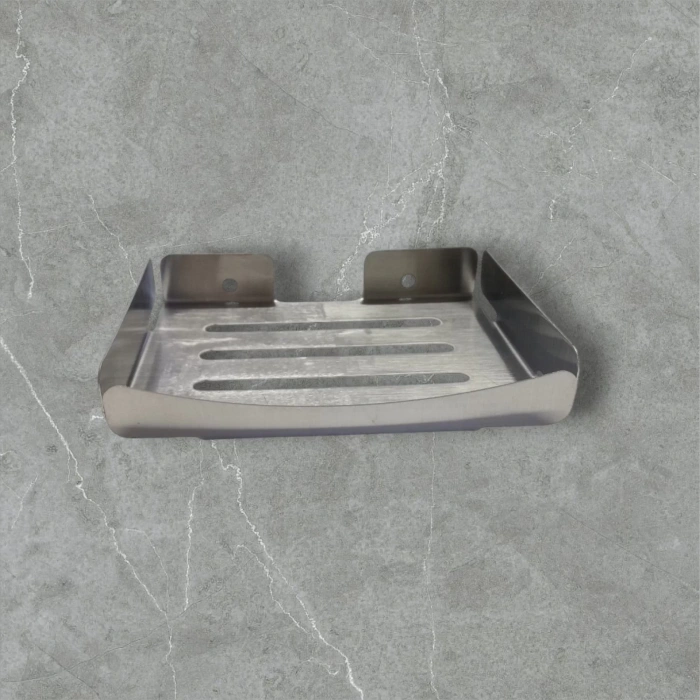 KİTARO KENDİNDEN YAPIŞKANLI VE VİDALI   SABUNLUK KROM