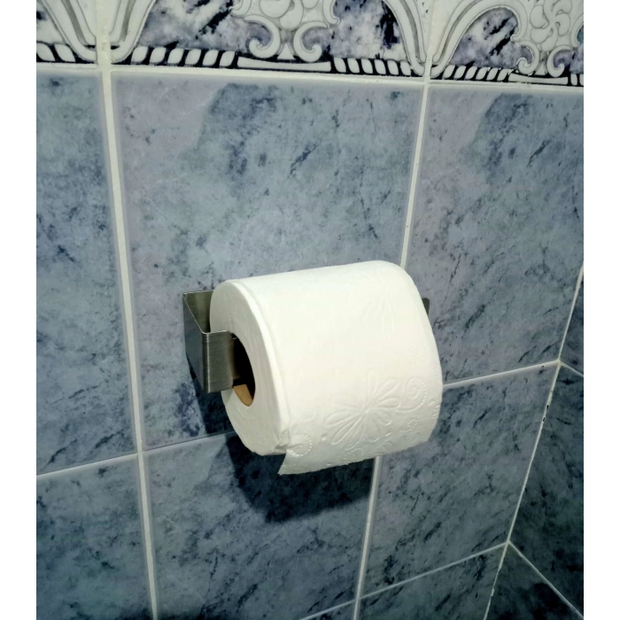 LAZER KENDİNDEN YAPIŞKANLI WC KAĞITLIK KROM