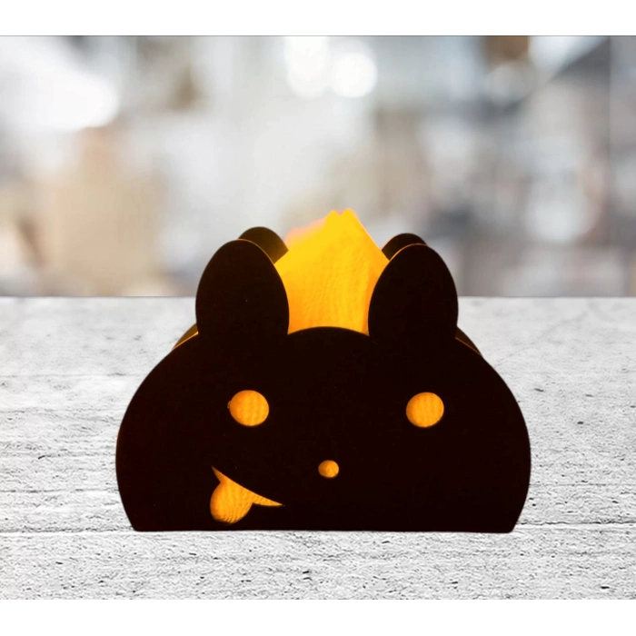 PEÇETELİK AYICIK MAT SİYAH