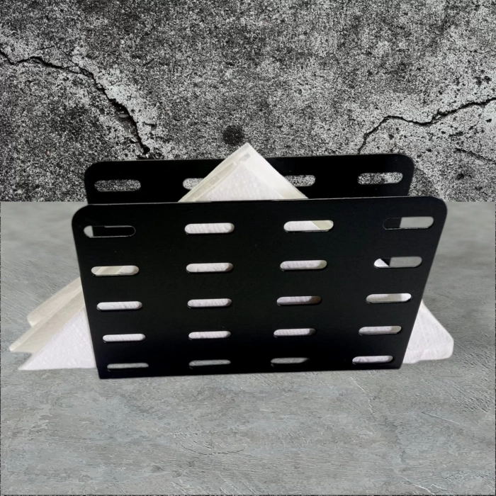 PEÇETELİK HASIR DESEN MAT SİYAH