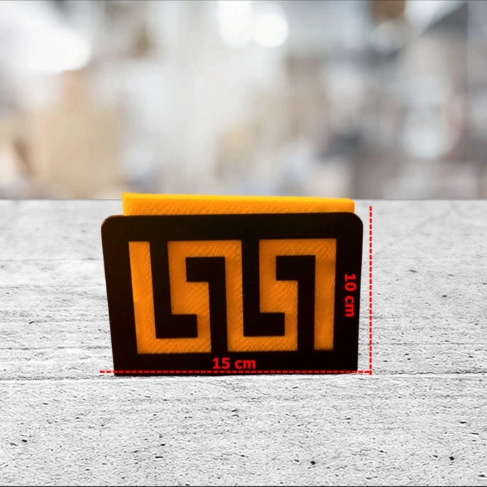 PEÇETELİK MOTİF MAT SİYAH