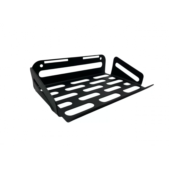 SABUNLUK YAPIŞKANLI VE VİDALI SEPET MODEL MAT SİYAH