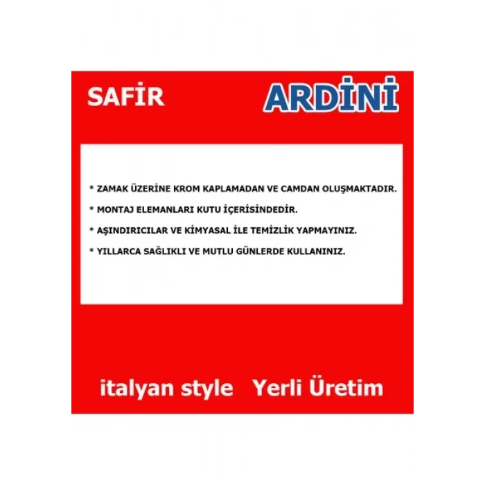SAFİR SABUNLUK KROM