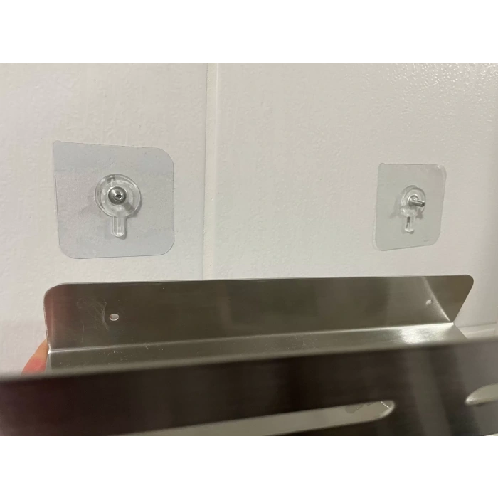 ŞAMPUANLIK DUŞ RAFI GİZLİ MODEL KROM