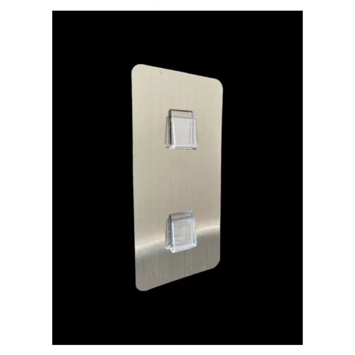 STİCKER BANT ASKILIK YAPIŞKANLI ALTIN SARISI ÇİFTLİ DİKEY PAKETTE 10 ADET