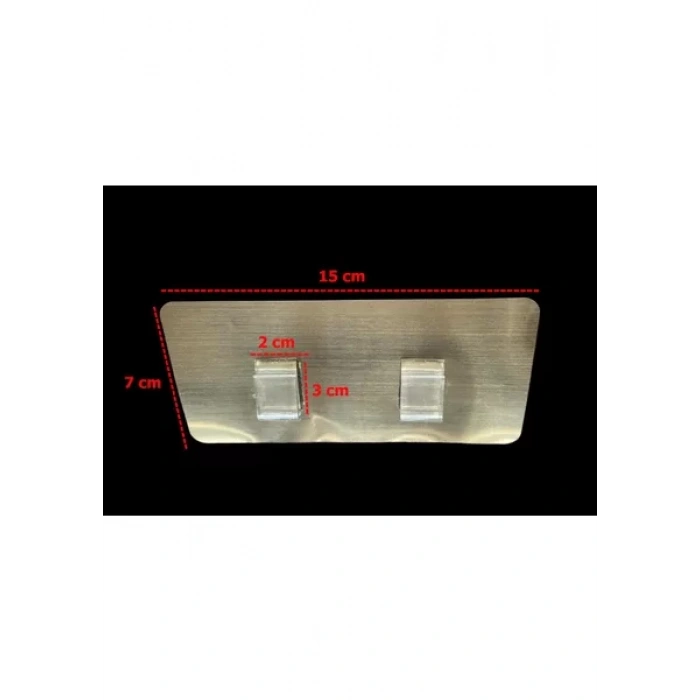 STİCKER BANT ASKILIK YAPIŞKANLI ALTIN SARISI ÇİFTLİ YATAY PAKETTE 10 ADET