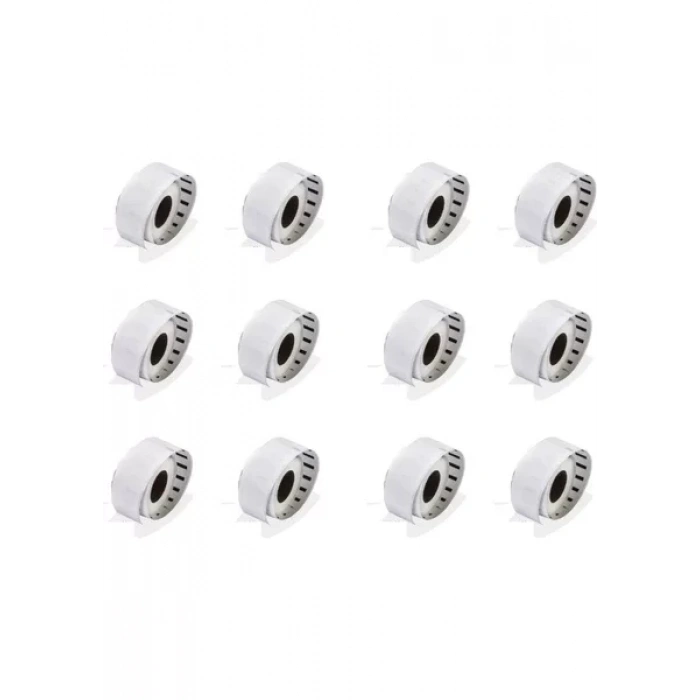 TERMAL ETİKET DYMO (99012 MUADİLİ) 89 X 36 MM PAKETTE 12 ADET