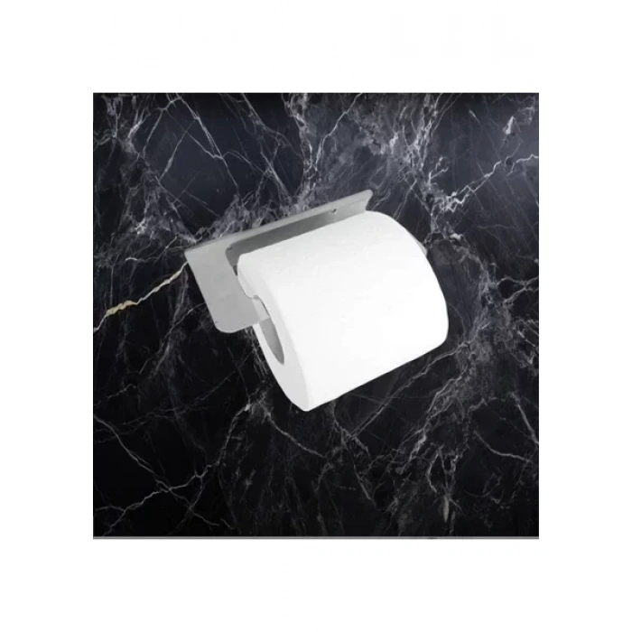 TUVALET KAĞITLIĞI YAPIŞKANLI VE VİDALI OVAL KROM