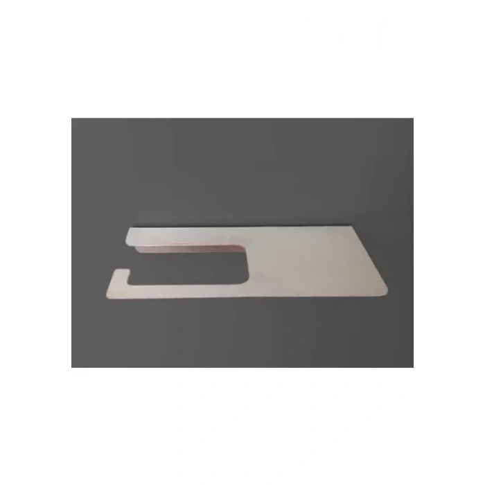 TUVALET KAĞITLIĞI YAPIŞKANLI VE VİDALI UZUN TELEFON RAFLI KROM