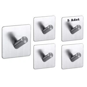 ARDİNİ KENDİNDEN YAPIŞKANLI ASKILIK KROM 02  PAKETTE 5 ADET