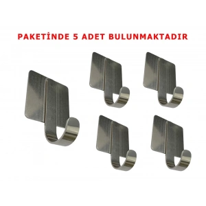 ARDİNİ KENDİNDEN YAPIŞKANLI ASKILIK KROM 03  PAKETTE 5 ADET