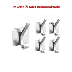 ARDİNİ KENDİNDEN YAPIŞKANLI ASKILIK KROM 04 PAKETTE 5 ADET