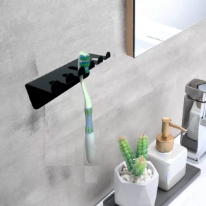 ARDİNİ KENDİNDEN YAPIŞKANLI VE VİDALI DİŞ FIRÇALIK 6LI MACUNLUKLU MAT SİYAH