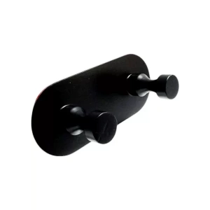 ASKILIK YAPIŞKANLI İNCE BELLİ OVAL İKİLİ MAT SİYAH PAKETTE 2 ADET