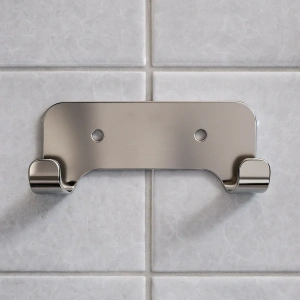 ASKILIK 2 Lİ YAPIŞKANLI VE VİDALI 1,2MM SS201 PASLANMAZ ÇELİK PAKETTE 2 ADET RENK KROM