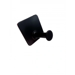 ASKILIK YAPIŞKANLI THİNCAL KARE TEKLİ MAT SİYAH PAKETTE 4 ADET