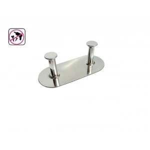 ASKILIK YAPIŞKANLI THİNCAL OVAL İKİLİ KROM PAKETTE 2 ADET