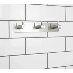 ASKILIK YAPIŞKANLI VE VİDALI ÇUBUKLU ÜÇLÜ KROM