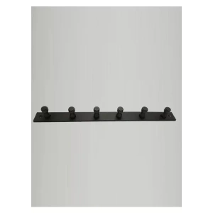 ASKILIK YAPIŞKANLI VE VİDALI İNCE BELLİ ALTILI MAT SİYAH