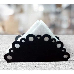 PEÇETELİK DAİRELİ MAT SİYAH