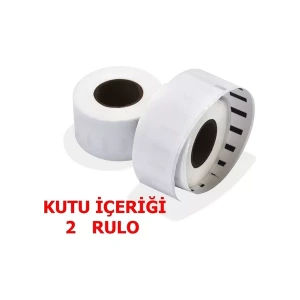 TERMAL ETİKET DYMO (99012 MUADİLİ) 89 X 36 MM PAKETTE  2 ADET