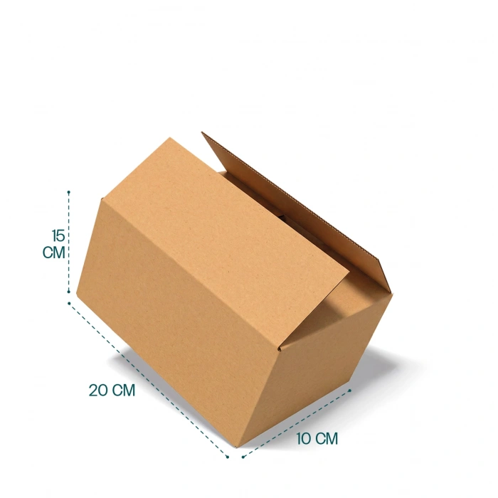 20x15x10 cm E-Ticaret Kargo Kutusu | B Dalga Kraft Koli