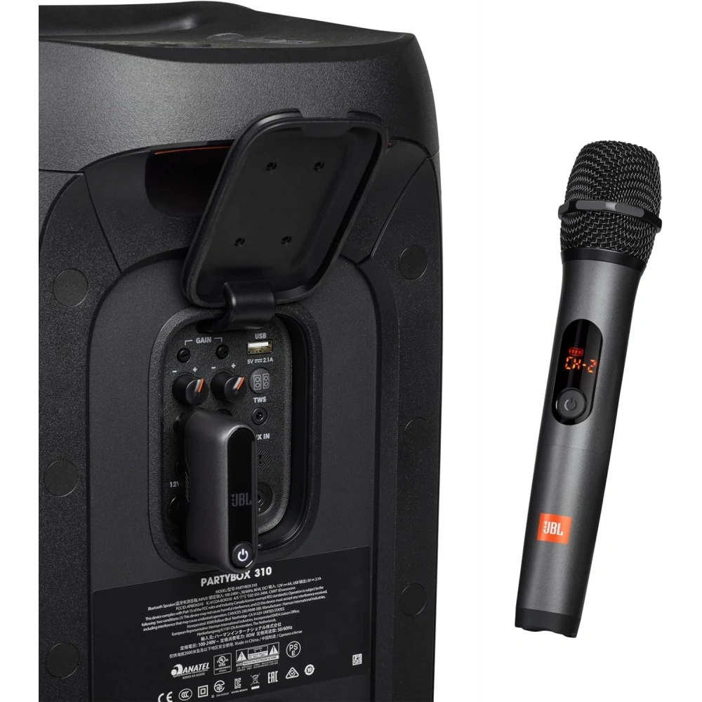 Mikrofon JBL PartyBox Wireless Mic 2 adet