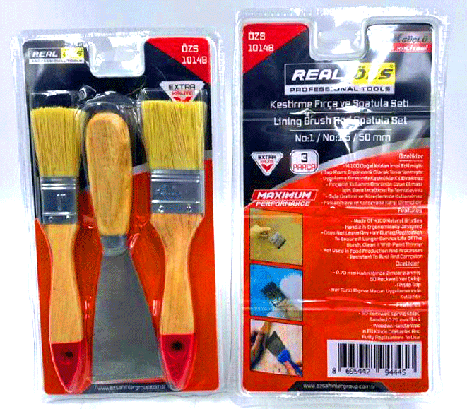 3 PARÇA  SPATULA50MM- KESTİRME FIRÇANO-1-1.5SETİ (5468)