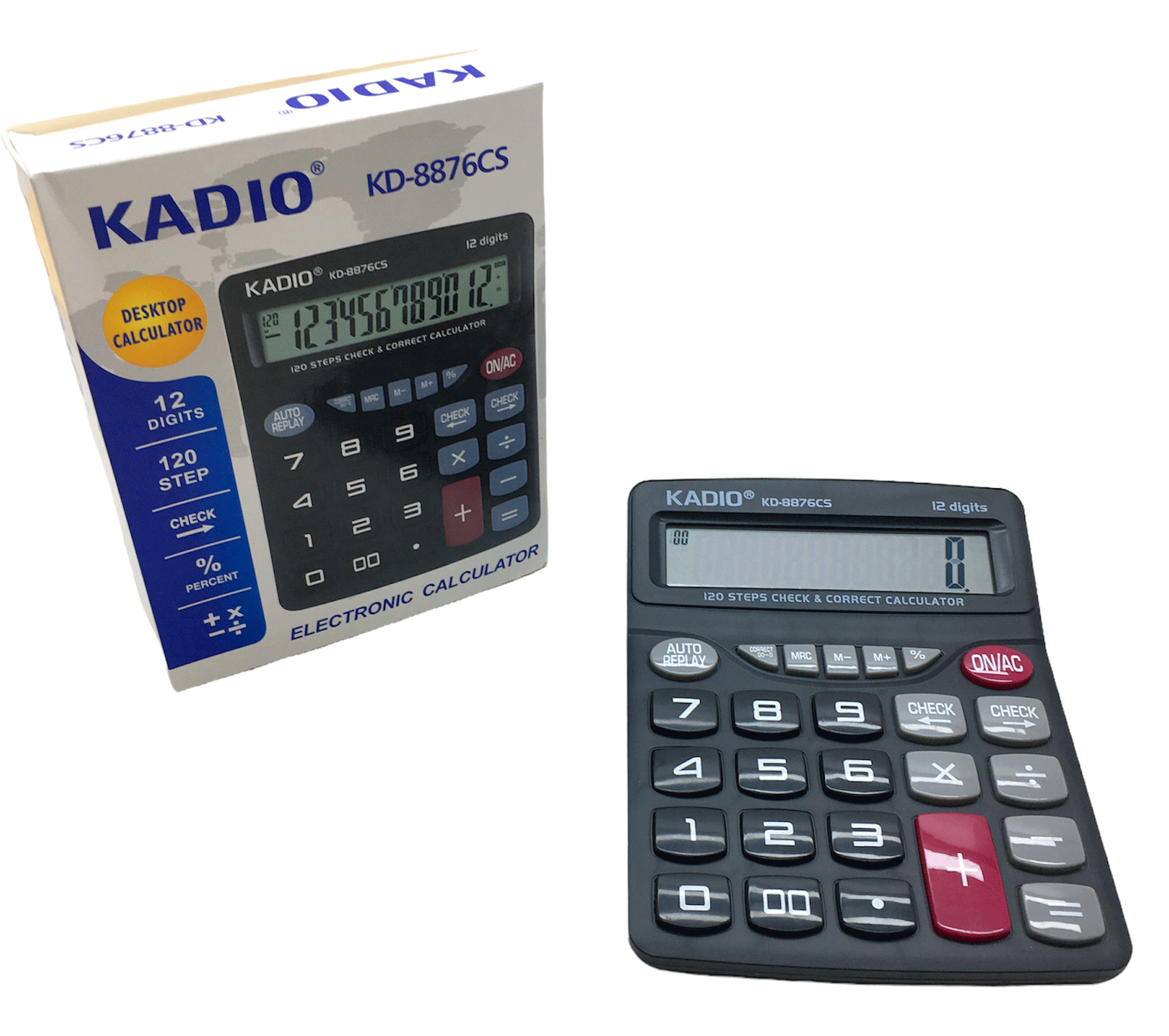 12 HANELİ HESAP MAKİNESİ KD-8876CS (5468)
