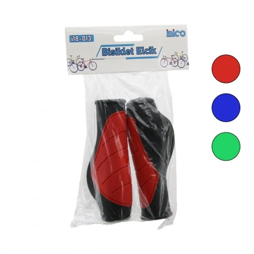 2 PCS SET RENKLİ - SİLİKON BİSİKLET ELCİK (5468)
