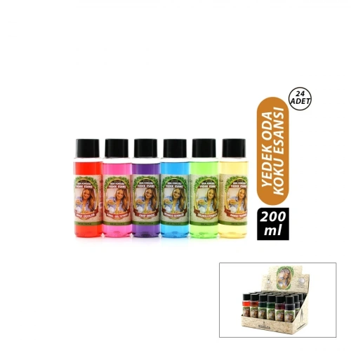 24 ADET 200ML MİX ODA KOKUSU YEDEK ESANS (5468)