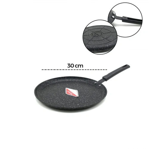 30CM DÖKÜM KREP TAVA (5468)