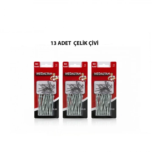 4X60 13PCS BETON ÇELİK ÇİVİ 18PCS (5468)