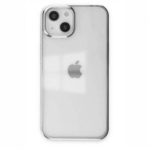 Apple iPhone 14 Plus Kılıf Element Silikon - Gümüş