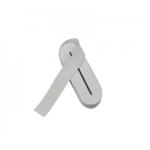 BEYAZ - 4CM PAÇA LASTİK YASSI GENİŞ 10MT (5468)