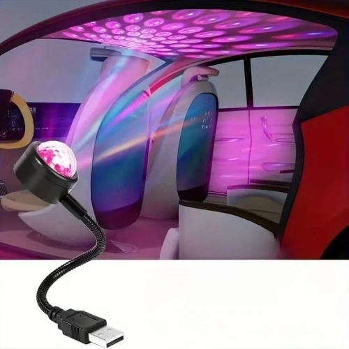 BiiShe® USB Sese Duyarlı 8 Farklı Mod Işıklı LED Atmosfer Işığı – Ambiyans Aydınlatması