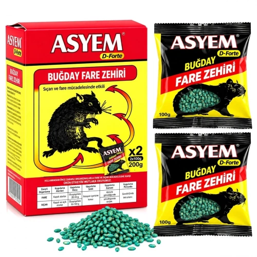 BUĞDAY FARE YEMİ ZEHİRİ 2X100=200GR (5468)
