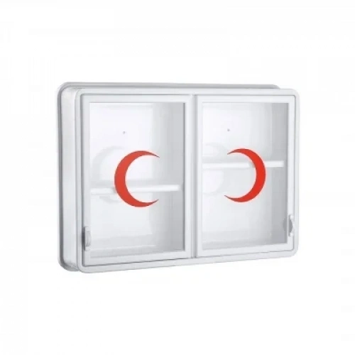 CAM 2 KAPAKLI ECZA DOLABI 35x49x10 cm (5468)