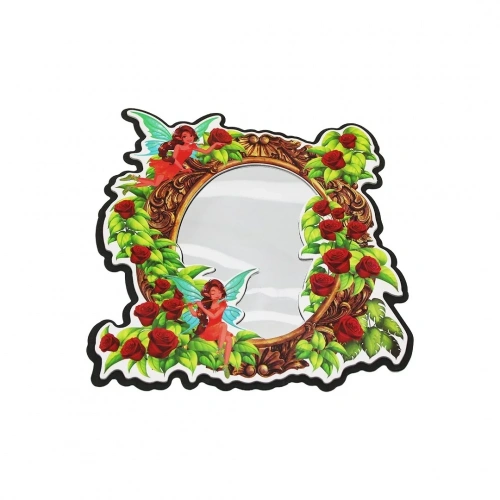 DESENLİ AYNALI DUVAR STİCKER (5468)