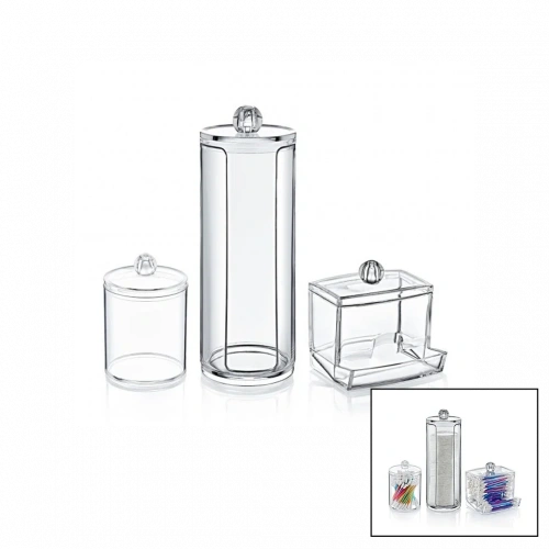 DİSK 3LÜ MAKYAJ ORGANİZER SET (5468)