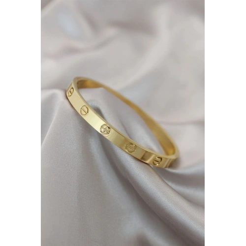 Mey İthalat® 316L Çelik Gold Renk Bileklik