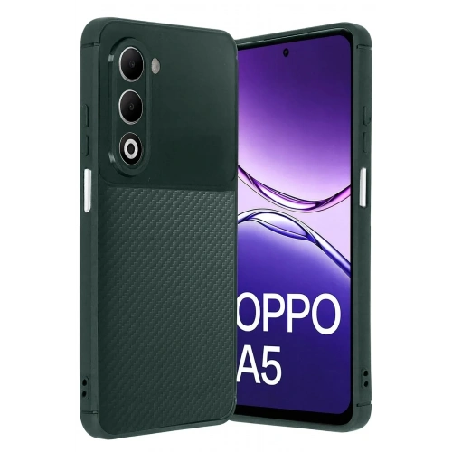 Mey İthalat®   A5 4G Auto Focus Karbon Kapak - Koyu Yeşil