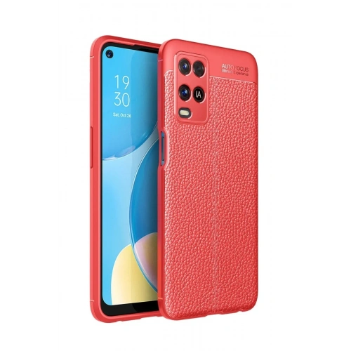 Mey İthalat®   A54 4G Kılıf Auto Focus Kapak - Kırmızı