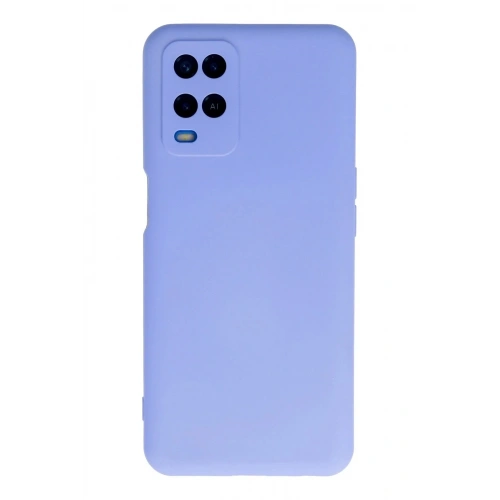 Mey İthalat®   A54 4G Kılıf Nano içi Kadife Silikon - Lila