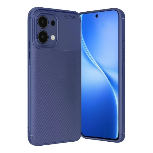 Mey İthalat®   A6 Pro 4G Auto Focus Karbon Kapak - Lacivert