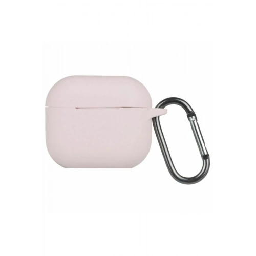 Mey İthalat®  Airpods 3 (3.nesil) Hang Kılıf - Pudra