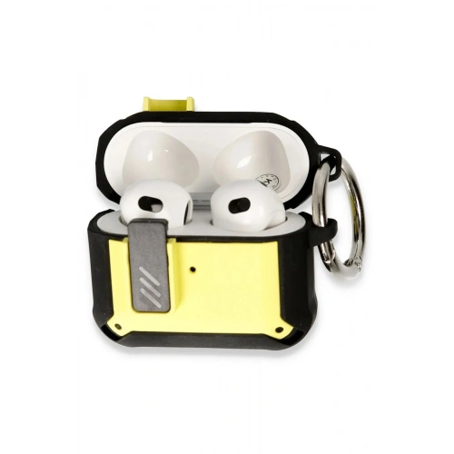 Mey İthalat®  Airpods 3 (3.nesil) Truva Kılıf - Sarı