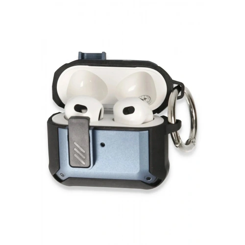 Mey İthalat®  Airpods Pro 2 (2.nesil) Truva Kılıf - Mavi