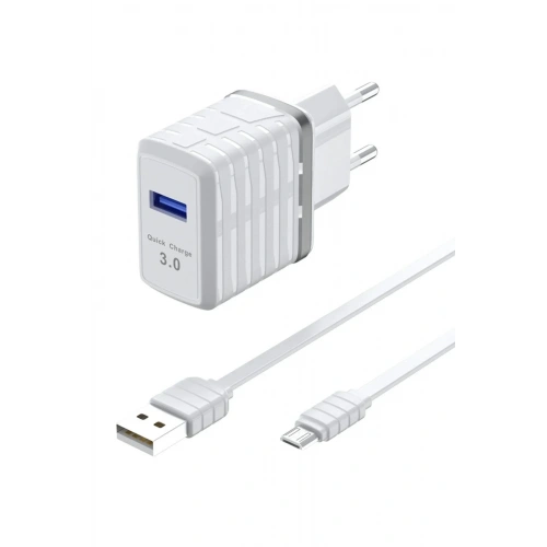Mey İthalat®  C32Q 3.0 Quick Micro USB Seyahat Şarj Cihazı