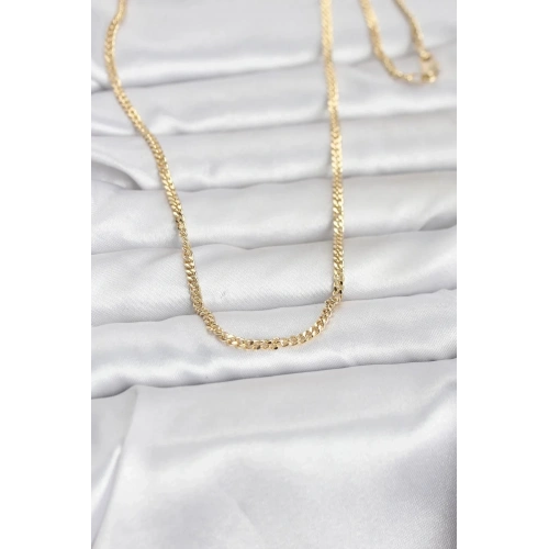 Mey İthalat® CM 14K Gold Renk 60 cm Zincir Kadın Kolye